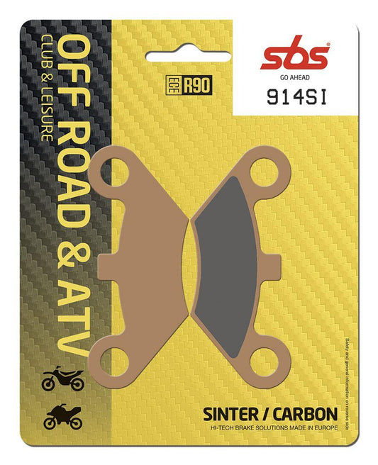 Sbs SI Offroad Sintered Brake Pads For Goes G 525 4X4 2009-2017 914SI