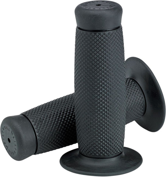Biltwell Renegade Bar Grips 7/8" 22mm Black to Fit Harley V-Twin