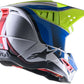 Alpinestars Supertech SM5 Sail Yellow & Blue Mx Helmet