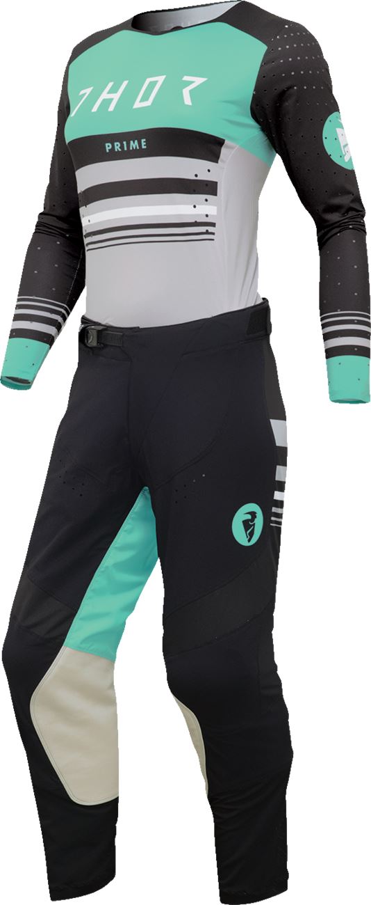 Thor Jersey Womens Prime Blaze Black/Mint 24 Model
