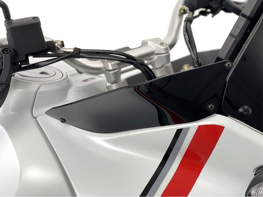 WRS Side Deflectors Ducati Desertx 950 Black Du026nl