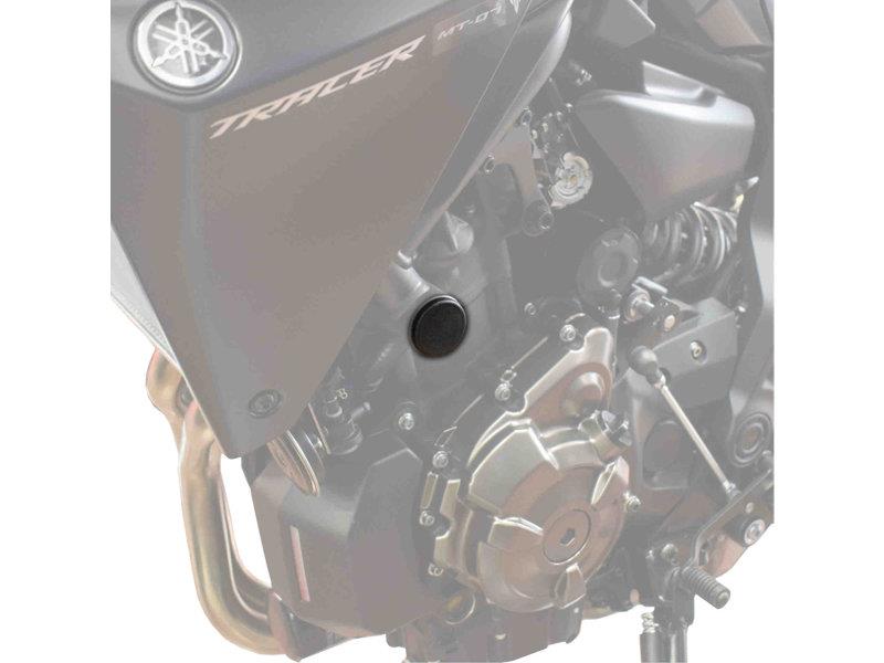 PUIG Chassis Cap Black for Yamaha MT-07 14-25 9638N