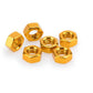 PUIG M8 Nuts x 6 Yellow Universal 0863G