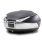 SHAD SH48 Top Box Black/Titanium inc Backrest And Carbon Cover D0B48406R