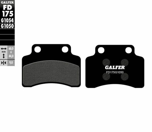GALFER Brake Pad Street Semi-Sintered Metal FD175G1054