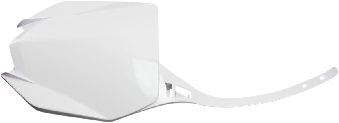 UFO FRONT NUMBER PLATE YAMAHA WHITE YA04860-046