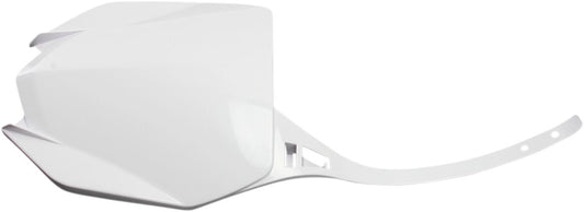 UFO FRONT NUMBER PLATE YAMAHA WHITE YA04860-046