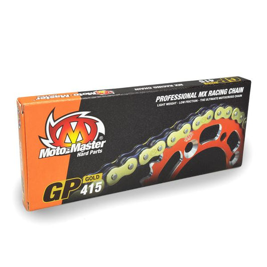 Moto-Master 415 GP Drive Chain For KTM SX 50 2006-2026 Gold Each 641502