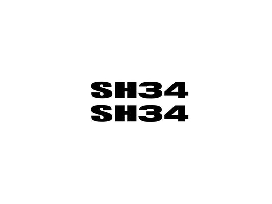 SHAD SH34 Replacement Sticker 501588R