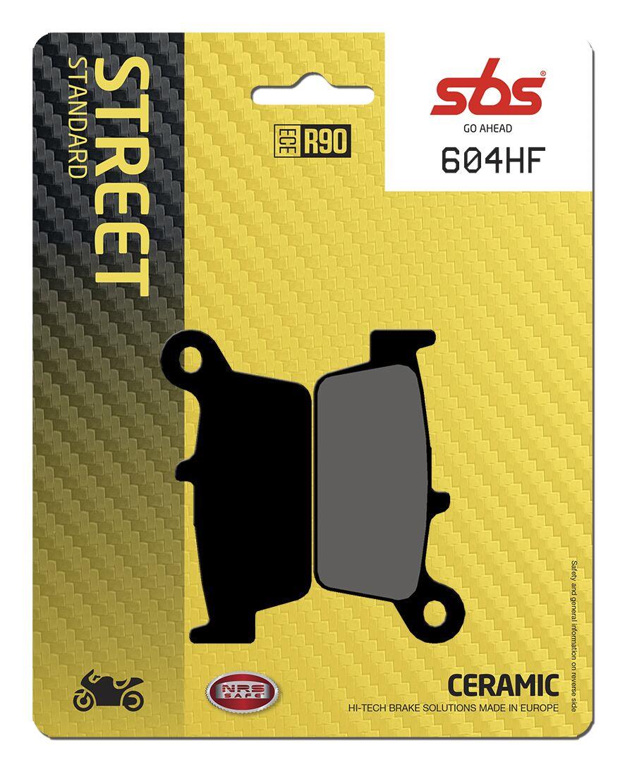 Sbs Street Ceramic Organic Brake Pads For TM Racing SMX 450 FI 1991-2023 604HF