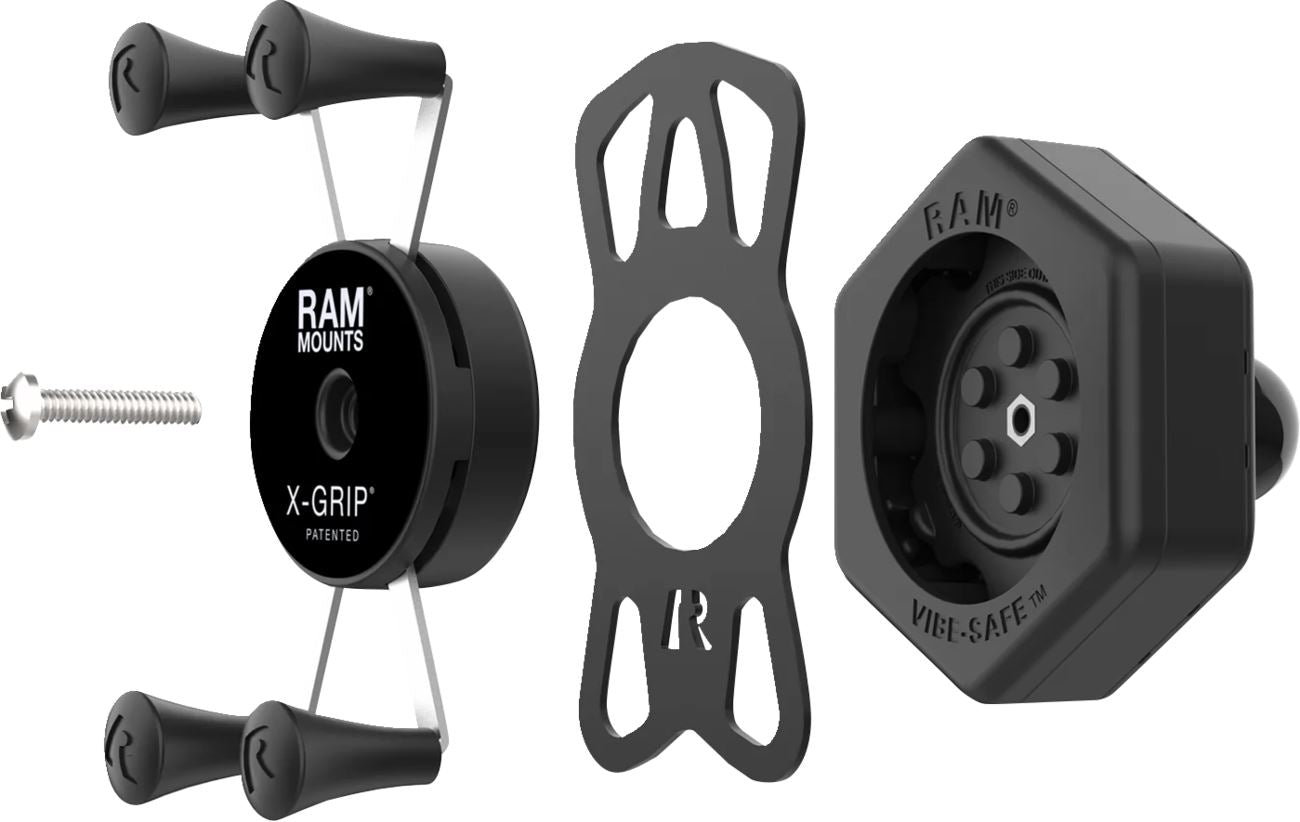 RAM MOUNTS KIT XGRIP WITH VIBE SAFE AND B RAM-HOL-UN7B-462