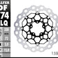 GALFER Brake Rotor Full-Floating Two Piece (Floating) DF774FLQ