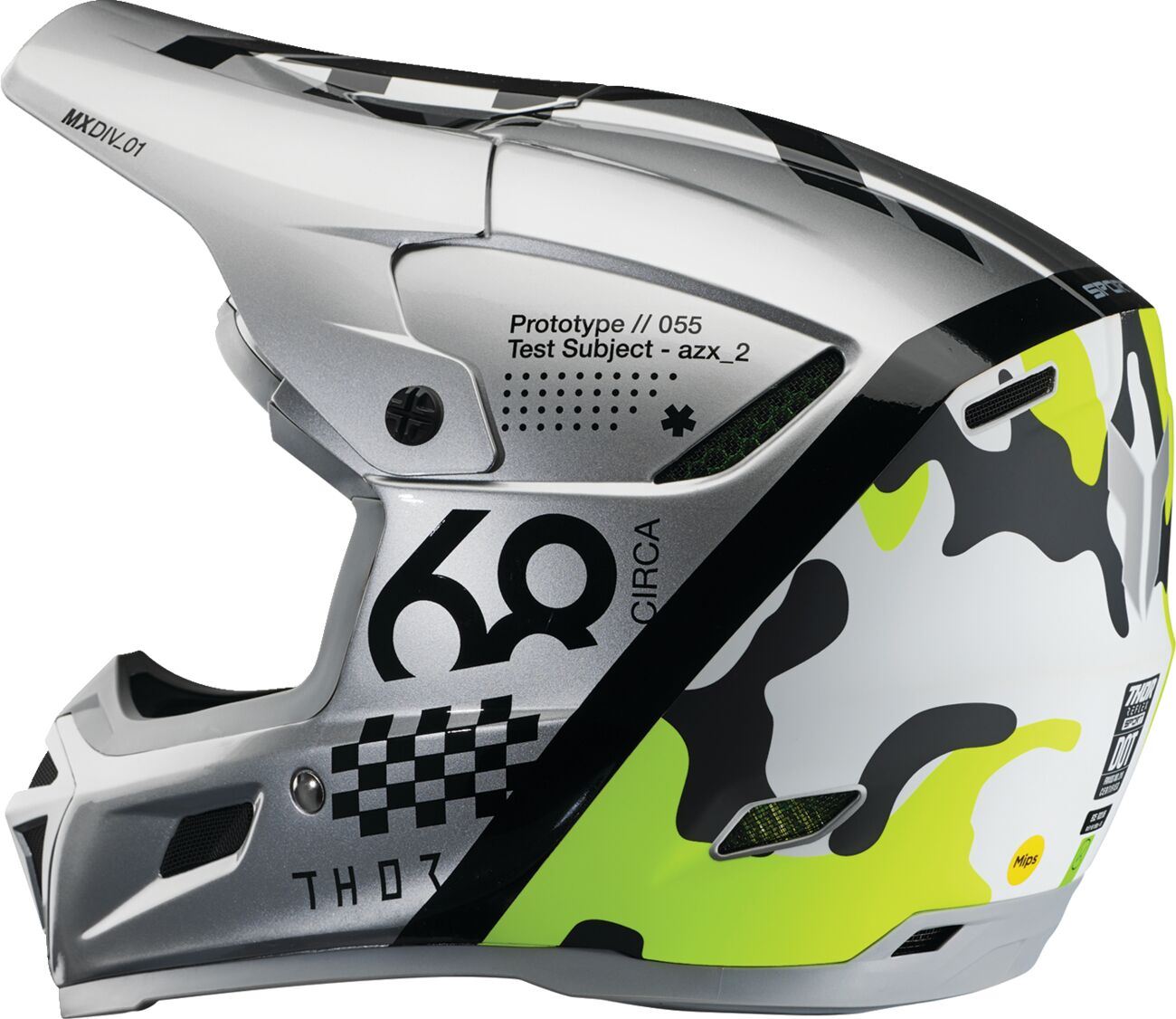 THOR Reflex Sport Riot MIPS® Helmet GREY/AC 2025 Model