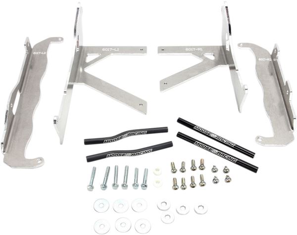 Moose Offroad Radiatior Braces For Honda CRF 450 R 2017-2020 Silver 11-6017