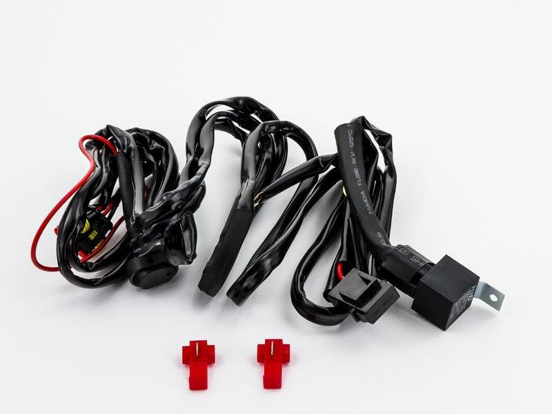 Puig Replacement Wiring Kit For Auxiliary Lights Black 20862F