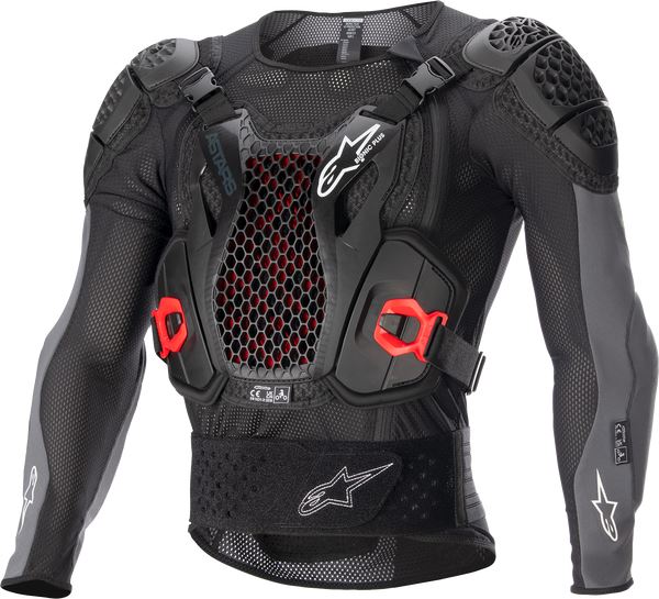 Alpinestars Bionic Plus V2 Black Protection Jacket Red