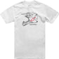 Alpinestars T-Shirt Mx Helmet Short-Sleeve White 24 Model