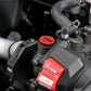 Daytona Mirror Plug Bolt Red M10 x 1.25 CNC Left Side Aluminum 80945
