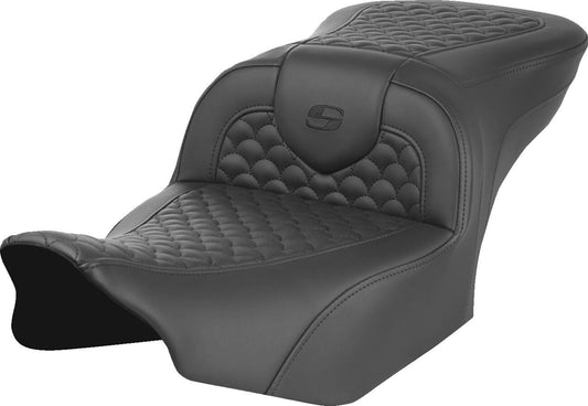Saddlemen Scallop Stich Roadsofa Saddlehyde Seat Without Backrest For Harley Davidson FLTRXSE 1977 ABS 23-24 823-07-20800