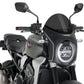 Puig Retro Black Semi Fairing And Screen 195mm Dark Smoke 9435W