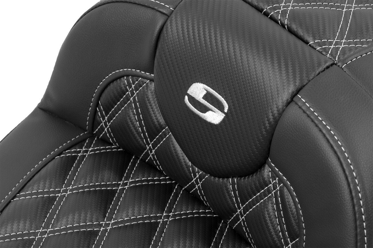 Saddlemen Roadsofa Reach Seat With Backrest For HD FLHX 1923 23-24 823-07-207B5