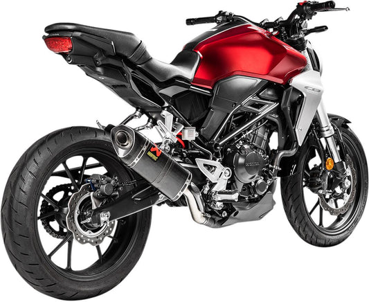 Akrapovic Slip-On Line Muffler CF For Honda CB 300 R 18-23 S-H3SO7-APC
