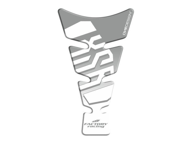 PUIG Spirit Tank Pad w/ Model Logo Silver for Yamaha XSR 700/900 16-18 9308P