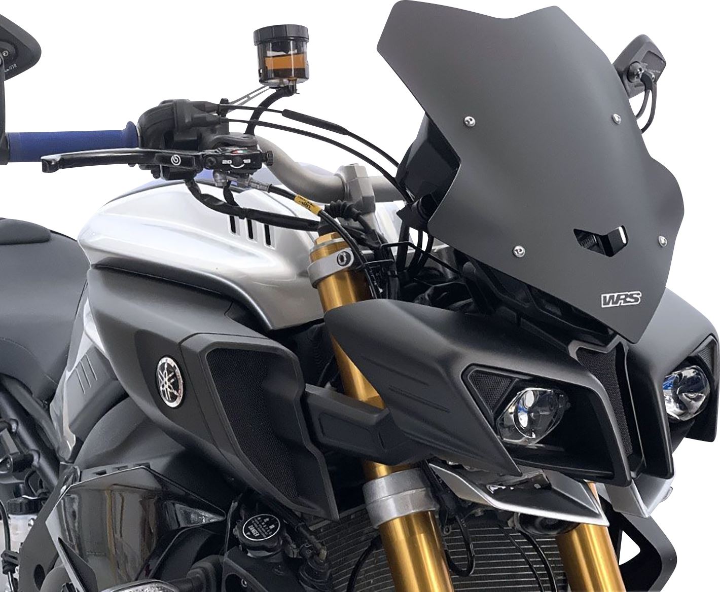 WRS Windscreen Sport Yamaha Mt-10 Matt Black Ya026no