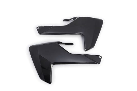 UFO RADIATOR COVERS HUSQVARNA BLACK HU03384-001
