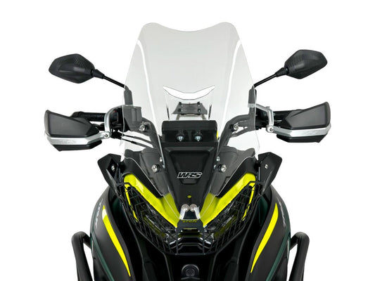 WRS Windscreen Touring For Benelli TRX 702/X Clear Predrilled Fixed BE008T