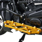 Arlen Ness Diamond Floorboards Gold For Harley Davidson FLHRXS 1868 1983-2024 410-056