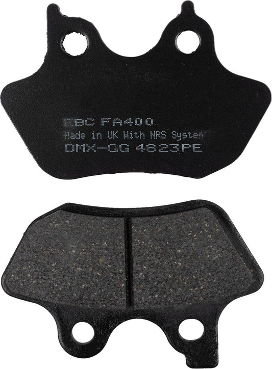Ebc Organic Harley/Buell Brake Pads For Harley FLSTC 1690 2000-2017 FA400