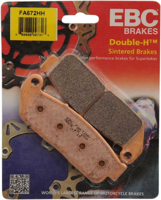 Ebc Sintered Metal Indian/Victory Brake Pads For Indian Scout 60 15-16 FA672HH
