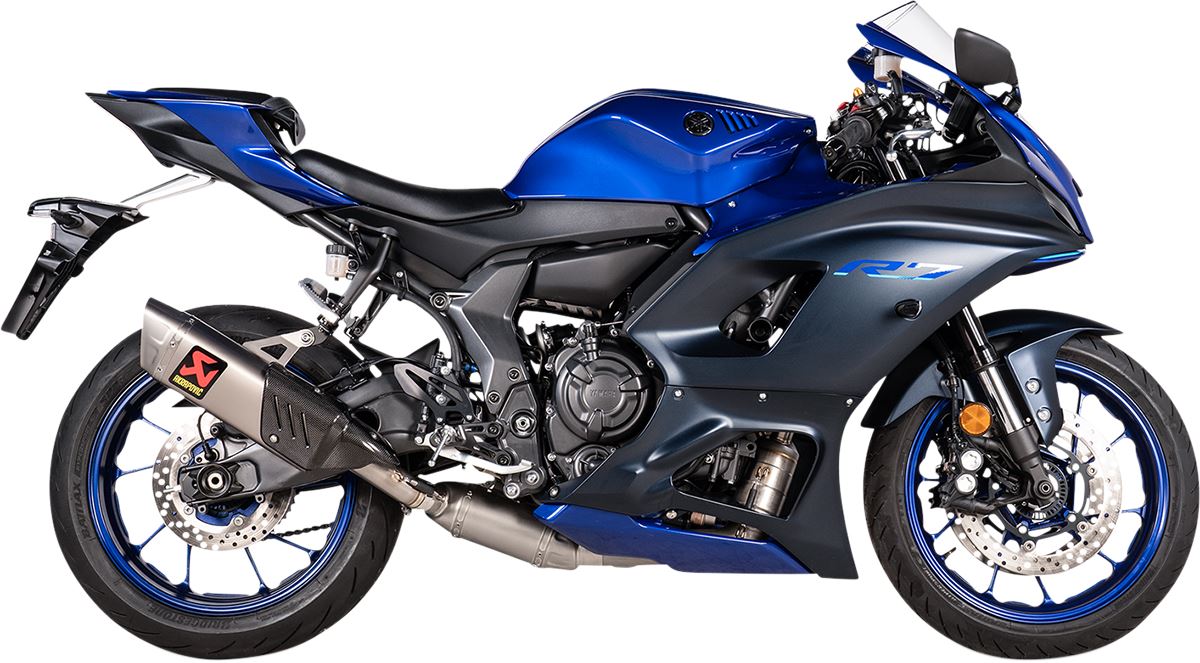 Akrapovic Racing Line Exhaust System TI For Yamaha YZF-R7 22-24 S-Y7R11-HAPT