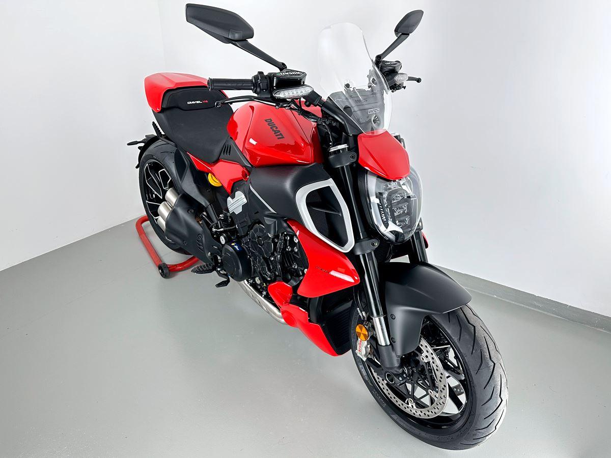 WRS Windscreen Tour Ducati Diavel V4 Clear Du029t