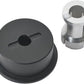 Daytona Black CNC Aluminum Handlebar End Pair Bar End Mirror Adapter 89440