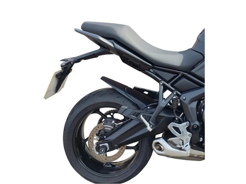 PUIG Rear Mudguard Extender Matt Black for Triumph Tiger 660 Sport 22-25 21558J