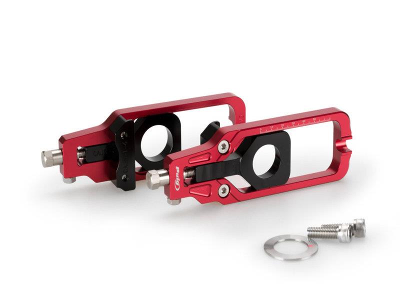 PUIG Chain Tensioner Red for Suzuki GSX R 1000 09-16 20692R