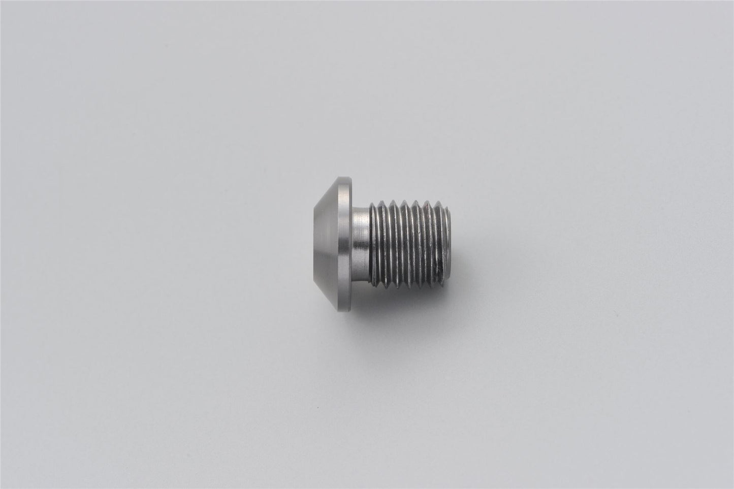 Daytona Mirror Plug Bolt M10x1.25 Gray Aluminum Right CNC Hole Plug 99618