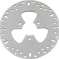EBC MD Series ATV Brake Rotor For Yamaha YXZ 1000 R SS 2015-2026 Silver MD6381D