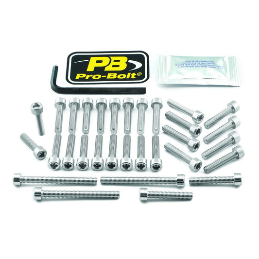 Pro Bolt Aluminium Engine Bolt Kit For Kawasaki Z 900 2017-2024 EKA410S