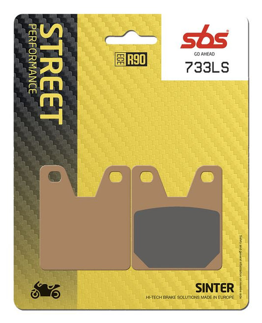 Sbs LS Street Excel Sintered Rear Brake Pads For Yamaha YZF-R7 1998-2022 733LS