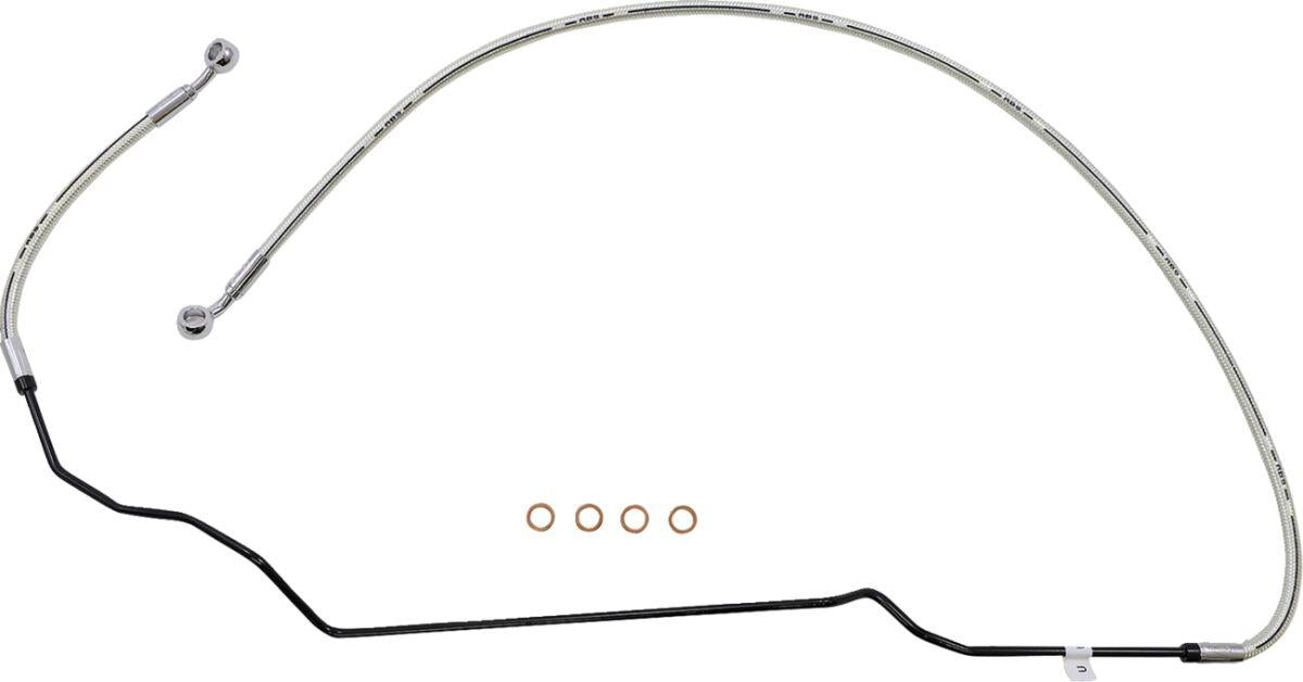 Magnum Shielding Braided Front Brake Line For Indian Scout 69 2018-2024 AS375033
