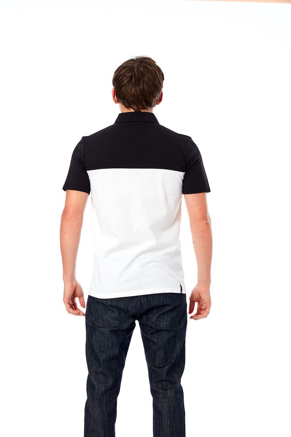 Alpinestars Paddock Polo Shirt Black White