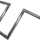 LA Choppers NarrowZ Old School Handlebar Chrome 12" Steel Pre-Drilled LA-7380-12