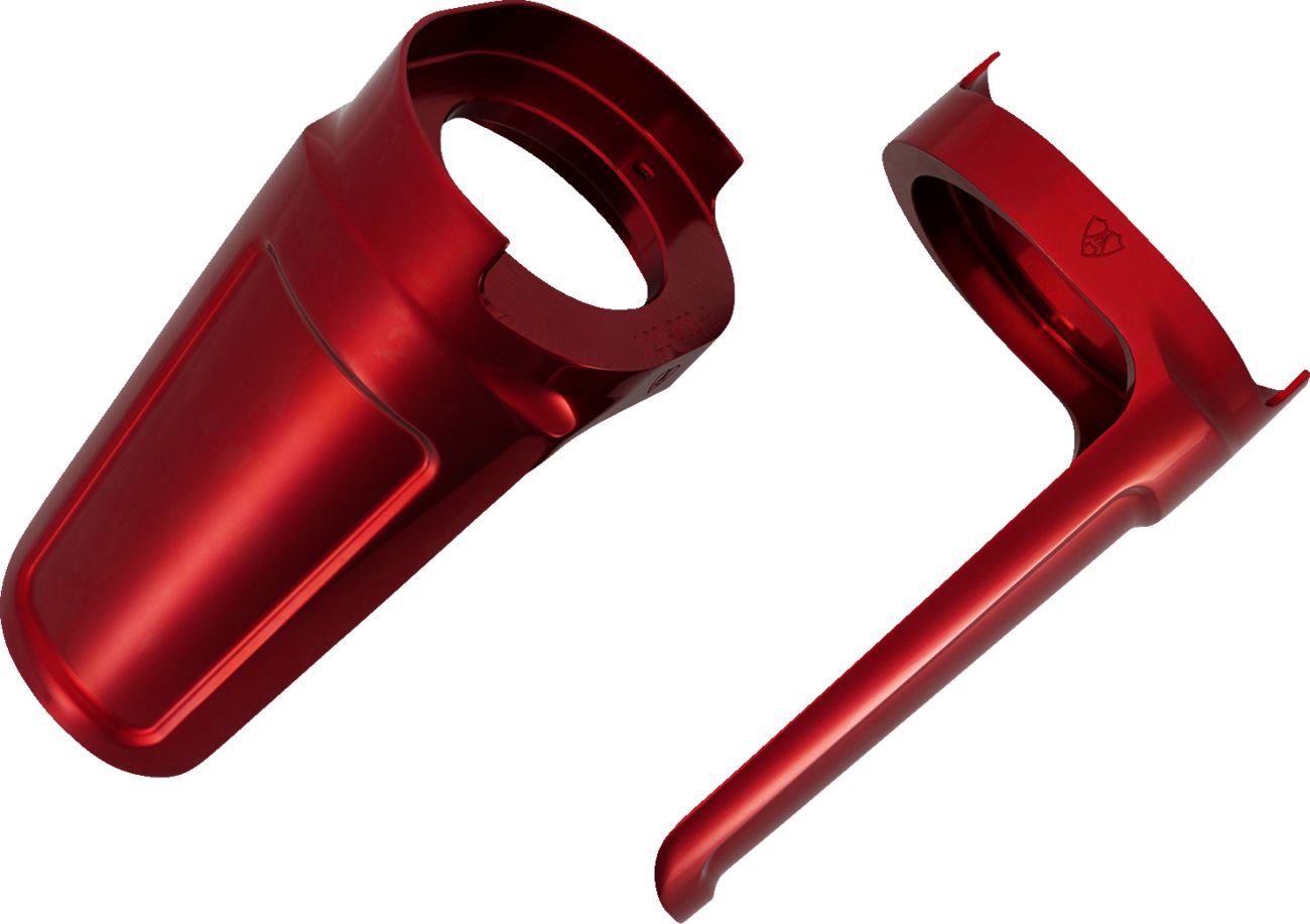 Arlen Ness Bagger Fork Guards Red Cover For HD FLHRXS 1868 14-24 120-021