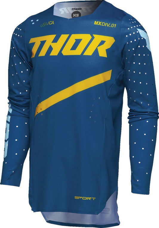 THOR Youth SPORTMODE Brave Jersey BLUE 2024 Model