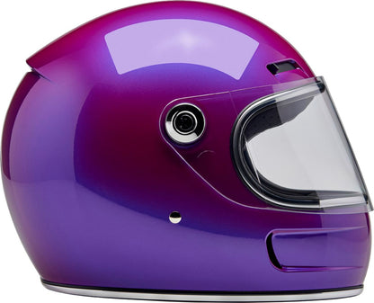 BILTWELL Gringo SV Purple Motorcycle Helmet