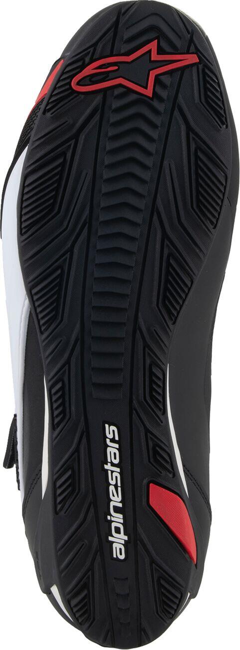 ALPINESTARS Faster-4 Shoes Black/White/Dark Red