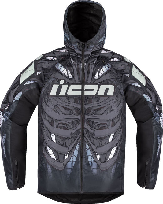 Icon Jacket Airform Manik'r Black 24 Model